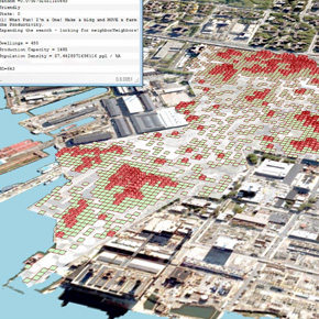 Settlement Simulation in the Brooklyn Navy Yard