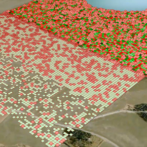 Settlement Simulation in Kungsängen, Stockholm Region